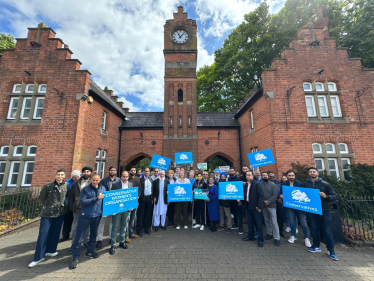 Group Photo at the Clock Tower